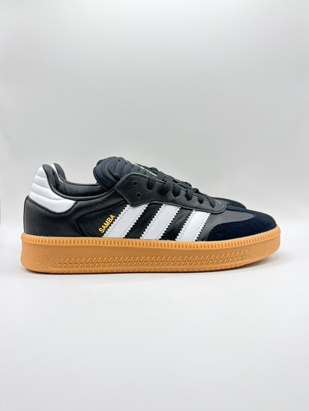 Adidas Samba XLG Classic Black White Gum Sole Sneakers Size 8.5 Womens